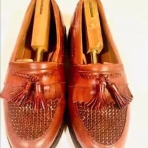 ALLEN EDMONDS CODY USA MENS 9.5 M BROWN SHOE